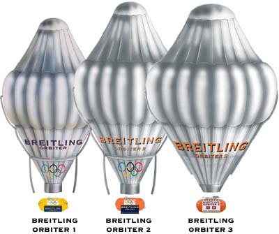 Balony Breitling Orbiter 1-3